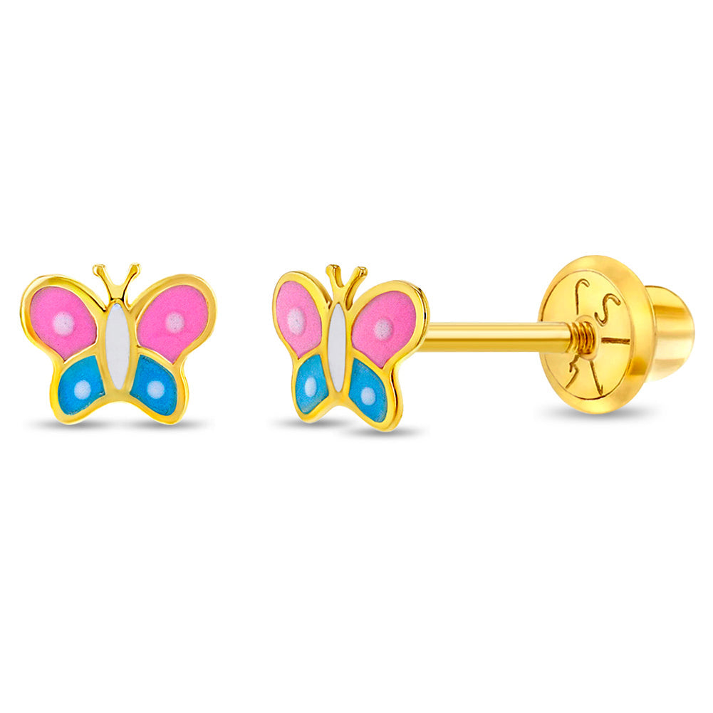 Colorful Butterfly Baby earring