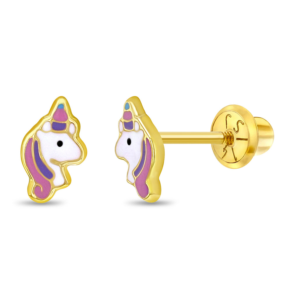 Pastel Unicorn Baby earring