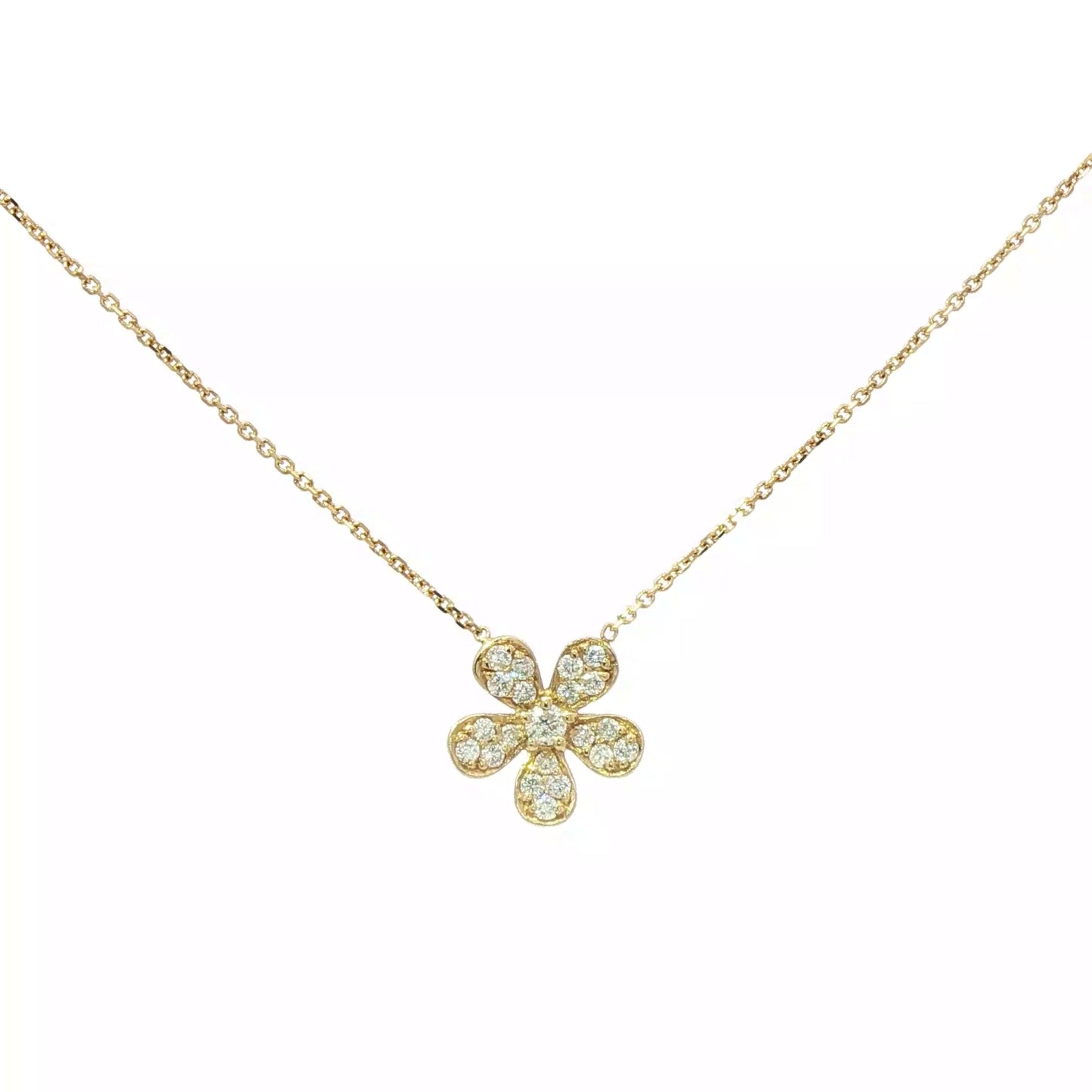 Nicely simple Flower Necklace