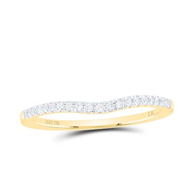 Curve band ring
