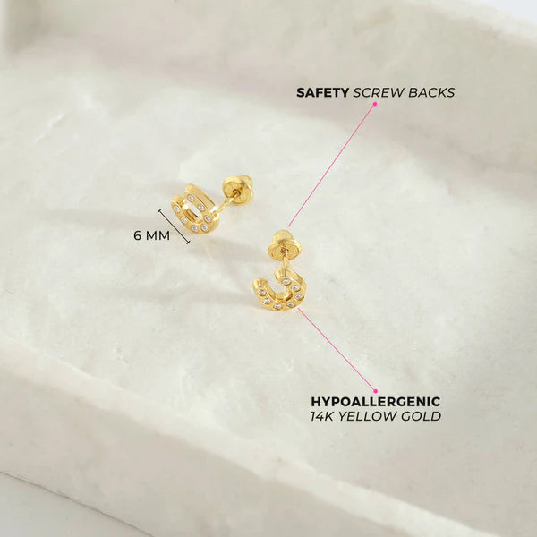 Horseshoe Girls Earrings