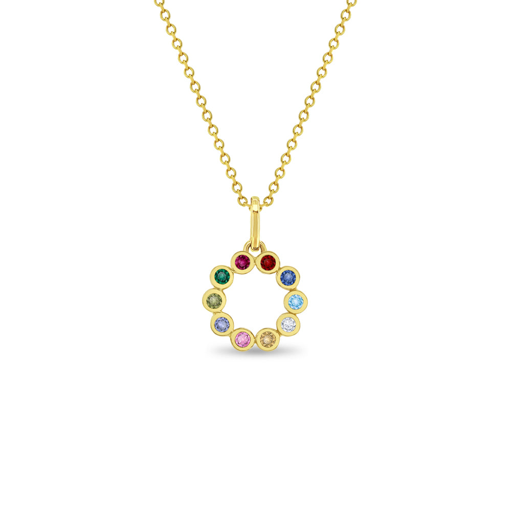 Multicolored Openwork Girls Necklace