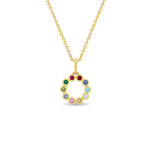 Multicolored Openwork Girls Necklace
