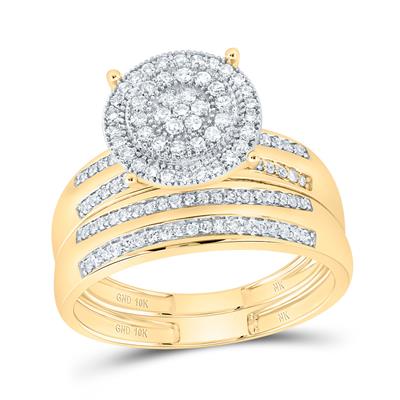 Round Trio Set Ring