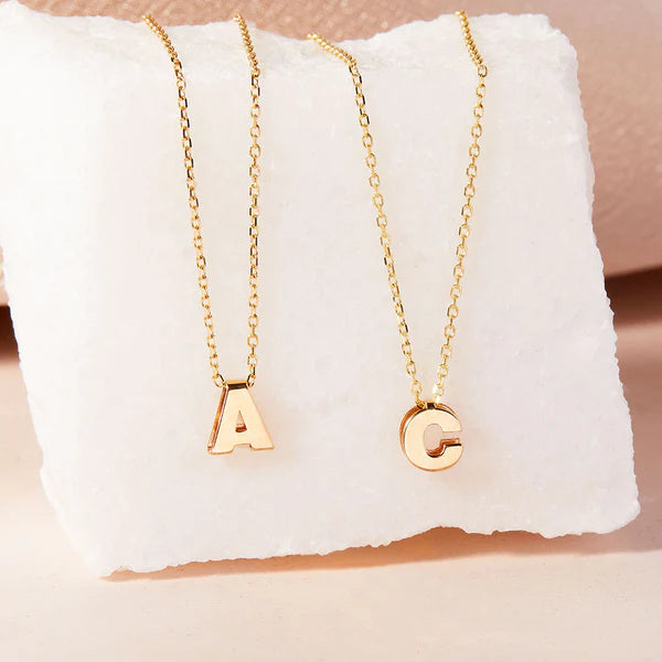 Initial Letter Charm Girls Pendant