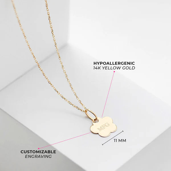 Polished Flower Children's Necklace