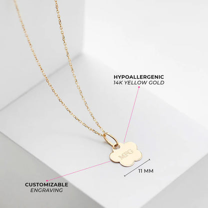 Polished Flower Children's Necklace