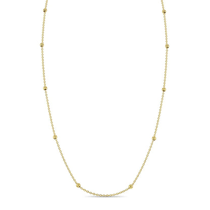 Simple Polished Satellite Kids Necklace
