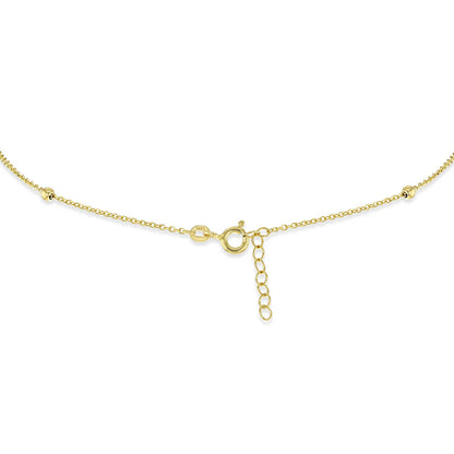 Simple Polished Satellite Kids Necklace