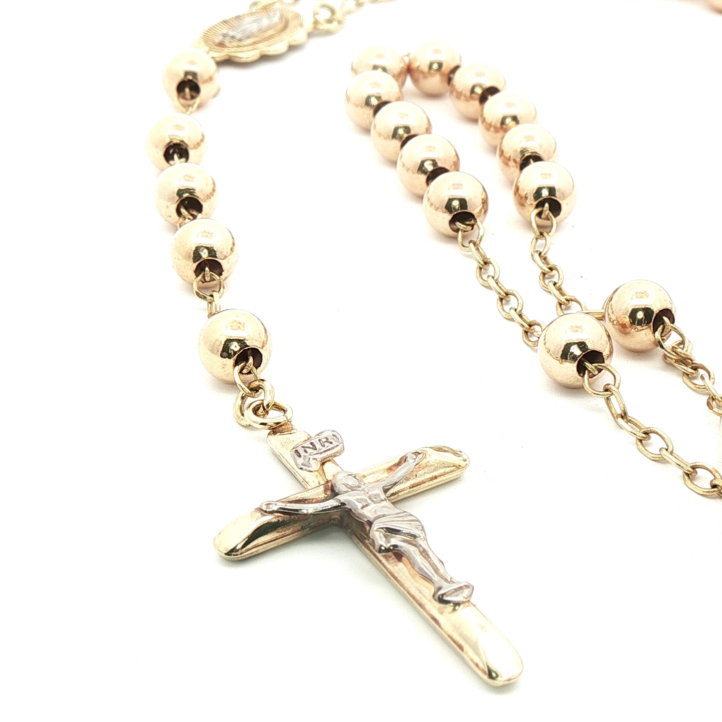 10K Yellow Gold Rosario Chain