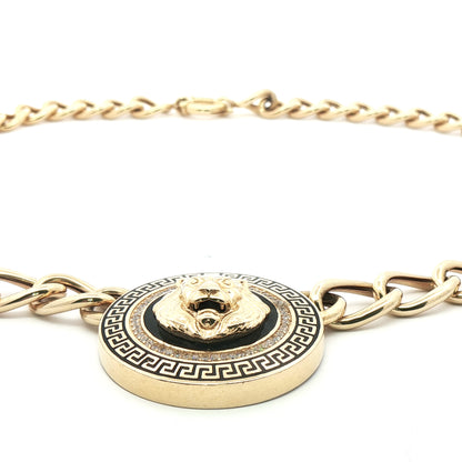 14K Gold Lion Luxurious Chain Necklace