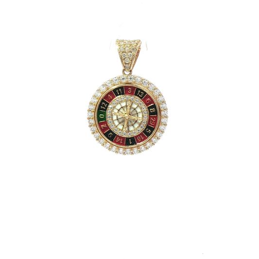 CASINO ROULETTE PENDANT