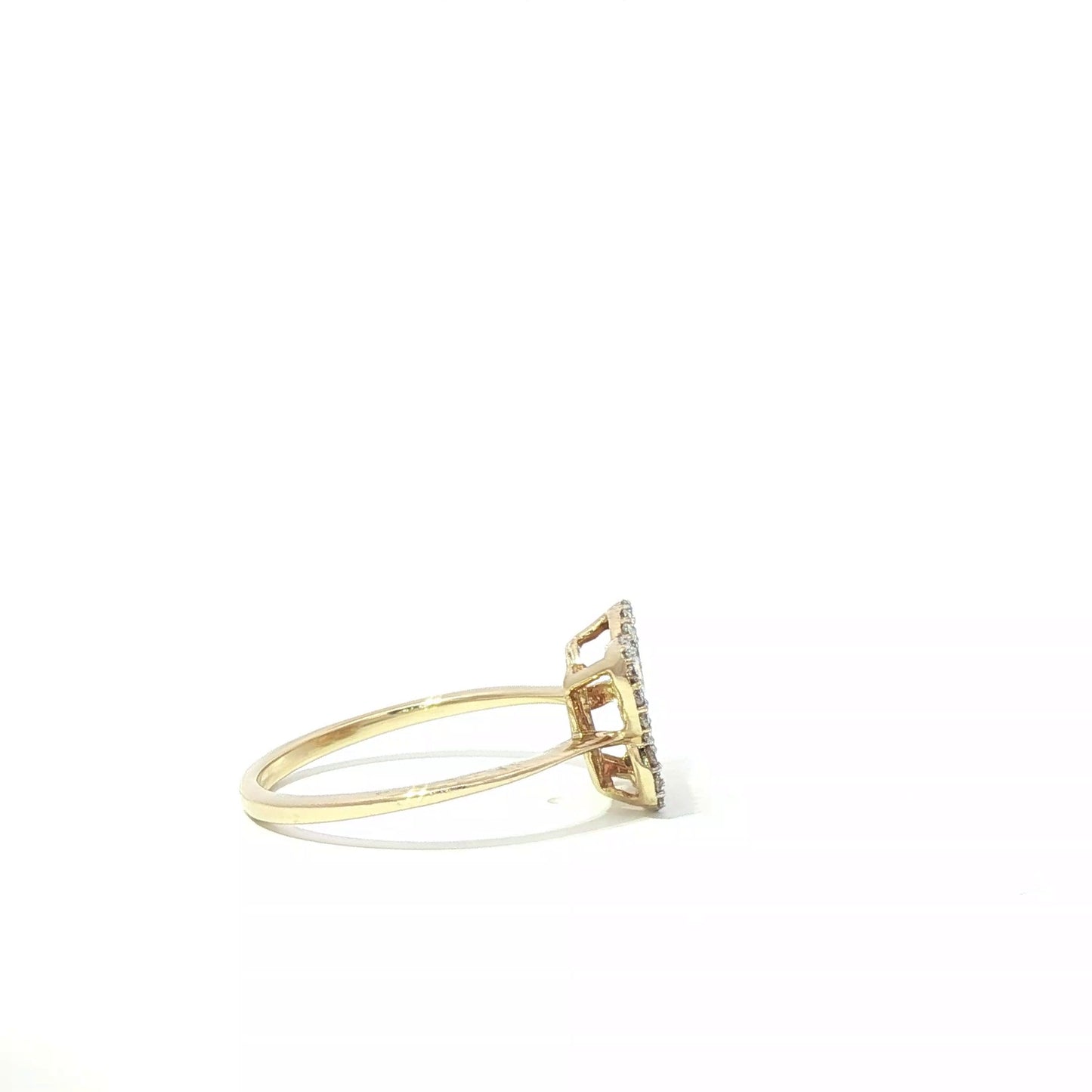 FASHION BUTTERFLY REAL DIAMOMDS RING