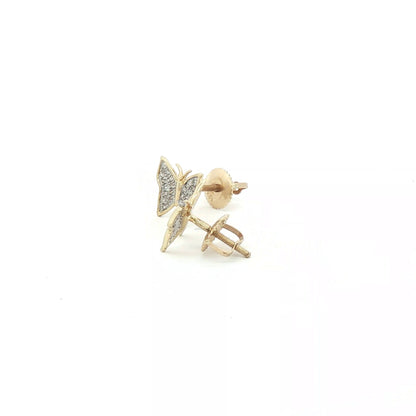 BUTTERFLY REAL DIAMONDS EARRINGS