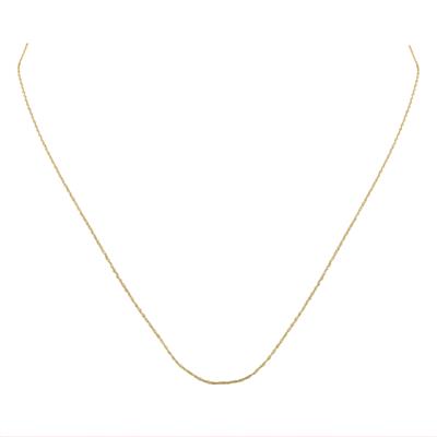Thing rope gold chain