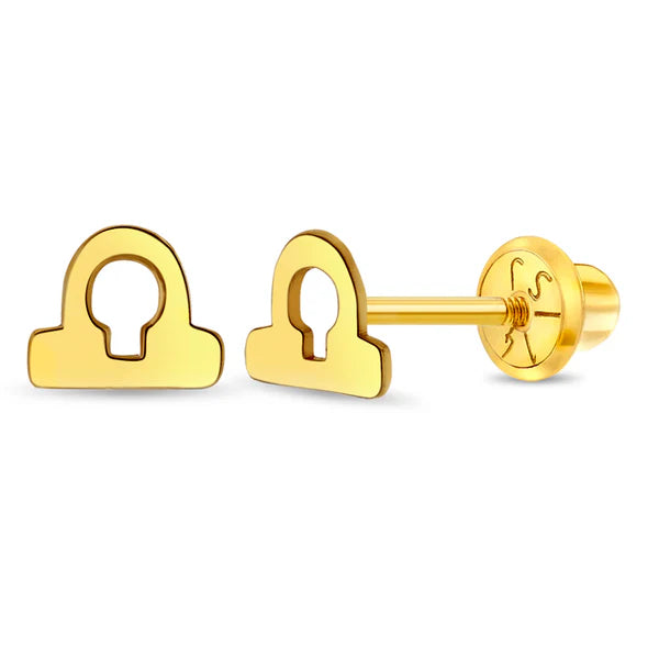 Zodiac Sign Baby 14KT earring