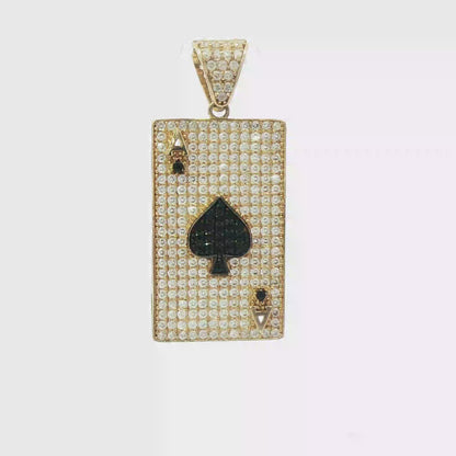 ACE CARD WITH STONES