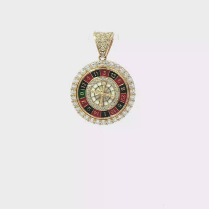 CASINO ROULETTE PENDANT