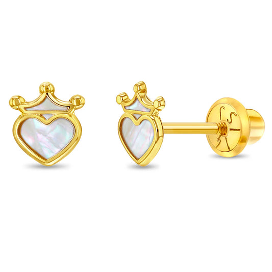Mother of Pearl Princess Heart