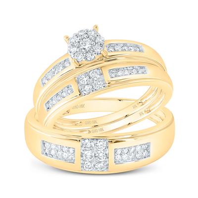 Exquisite Round Trio Set