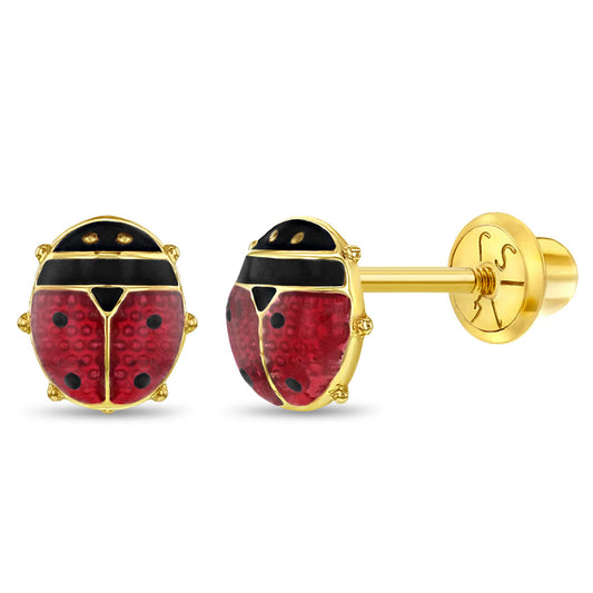Colorful Ladybug Baby earring